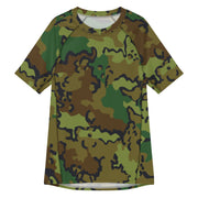 Alaska Chocolate Chip Woodland CAMO Mens Short-Sleeve Rash Guard - SS