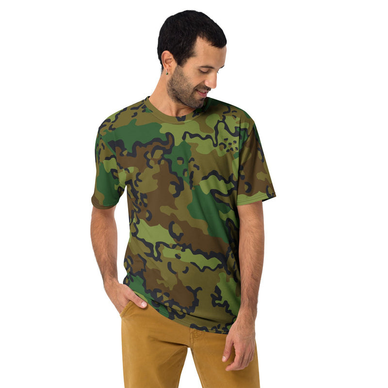 Alaska Chocolate Chip Woodland CAMO Mens T-Shirt