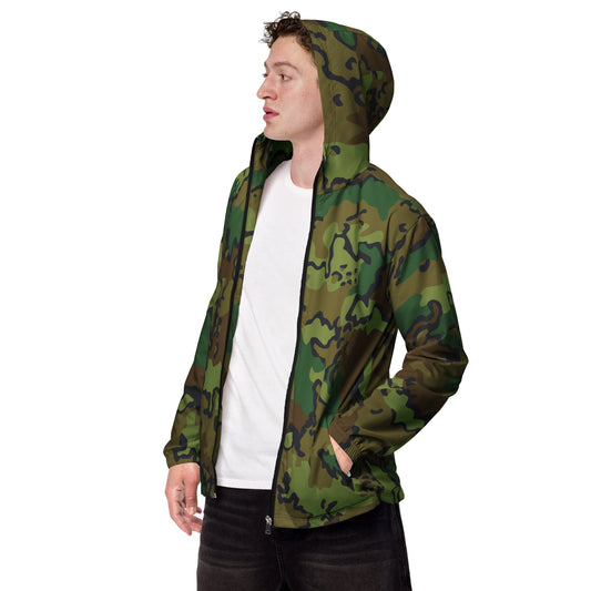 Alaska Chocolate Chip Woodland CAMO Mens windbreaker - XS - Windbreakers