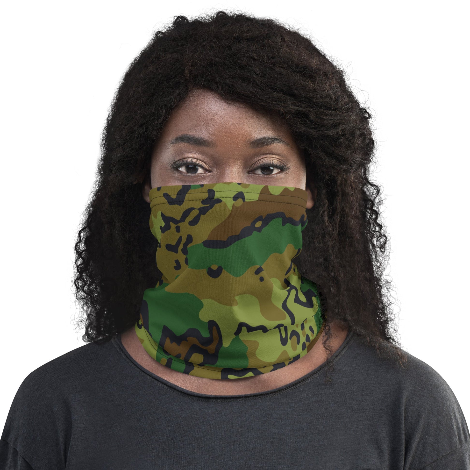 Alaska Chocolate Chip Woodland CAMO Neck Gaiter Gaiters