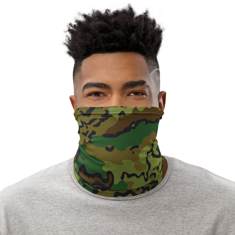 Alaska Chocolate Chip Woodland CAMO Neck Gaiter - Gaiters