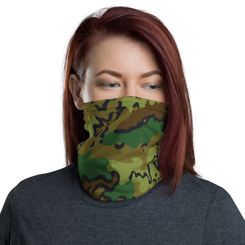 Alaska Chocolate Chip Woodland CAMO Neck Gaiter - Gaiters