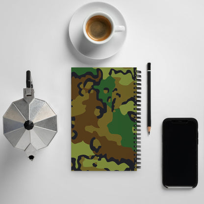 Alaska Chocolate Chip Woodland CAMO Spiral notebook - Notebooks
