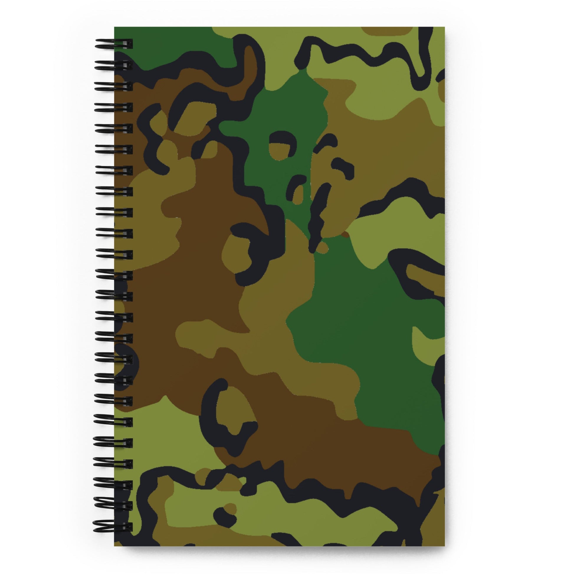 Alaska Chocolate Chip Woodland CAMO Spiral notebook - Notebooks