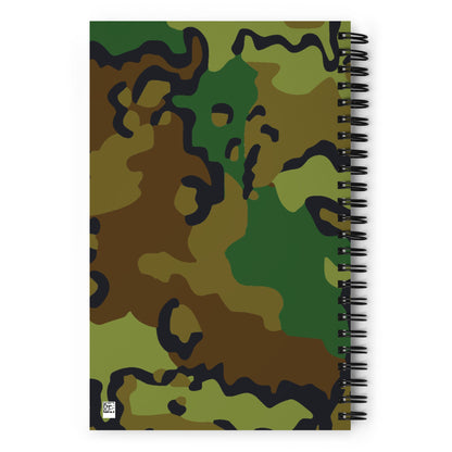 Alaska Chocolate Chip Woodland CAMO Spiral notebook - Notebooks