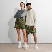 Alaska Chocolate Chip Woodland CAMO Unisex Athletic Long Shorts
