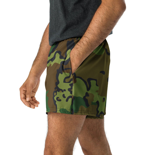 Alaska Chocolate Chip Woodland CAMO Unisex Athletic Shorts - XS