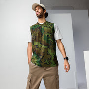 Alaska Chocolate Chip Woodland CAMO Unisex Basketball Jersey - 2XS