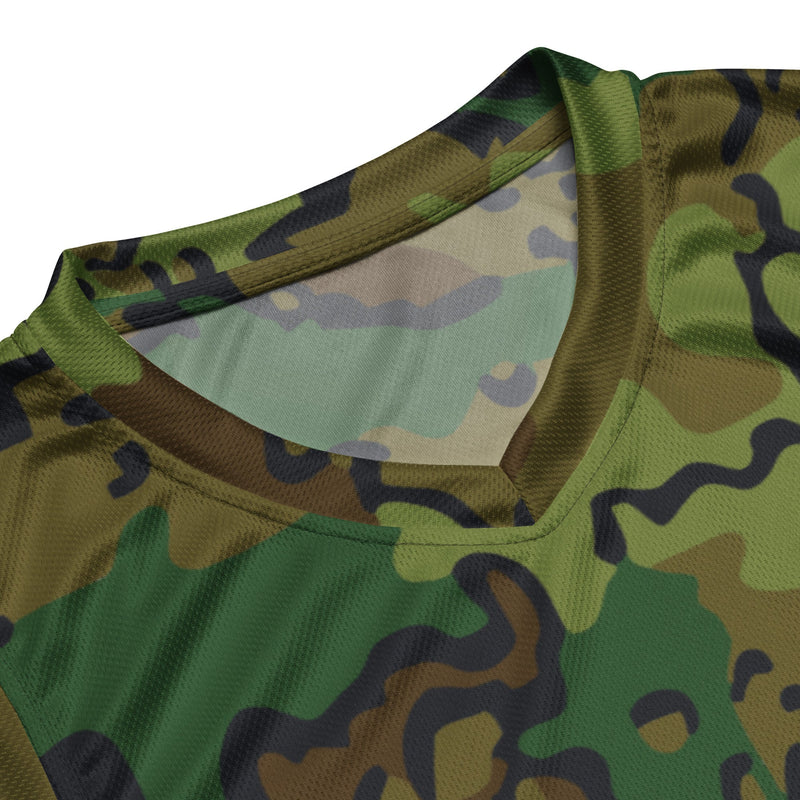 Alaska Chocolate Chip Woodland CAMO Unisex Basketball Jersey