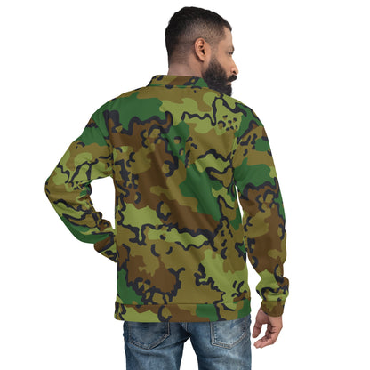 Alaska Chocolate Chip Woodland CAMO Unisex Bomber Jacket