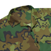 Alaska Chocolate Chip Woodland CAMO Unisex Short-Sleeve Button Shirt - Button-Up