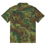 Alaska Chocolate Chip Woodland CAMO Unisex Short-Sleeve Button Shirt - Button-Up
