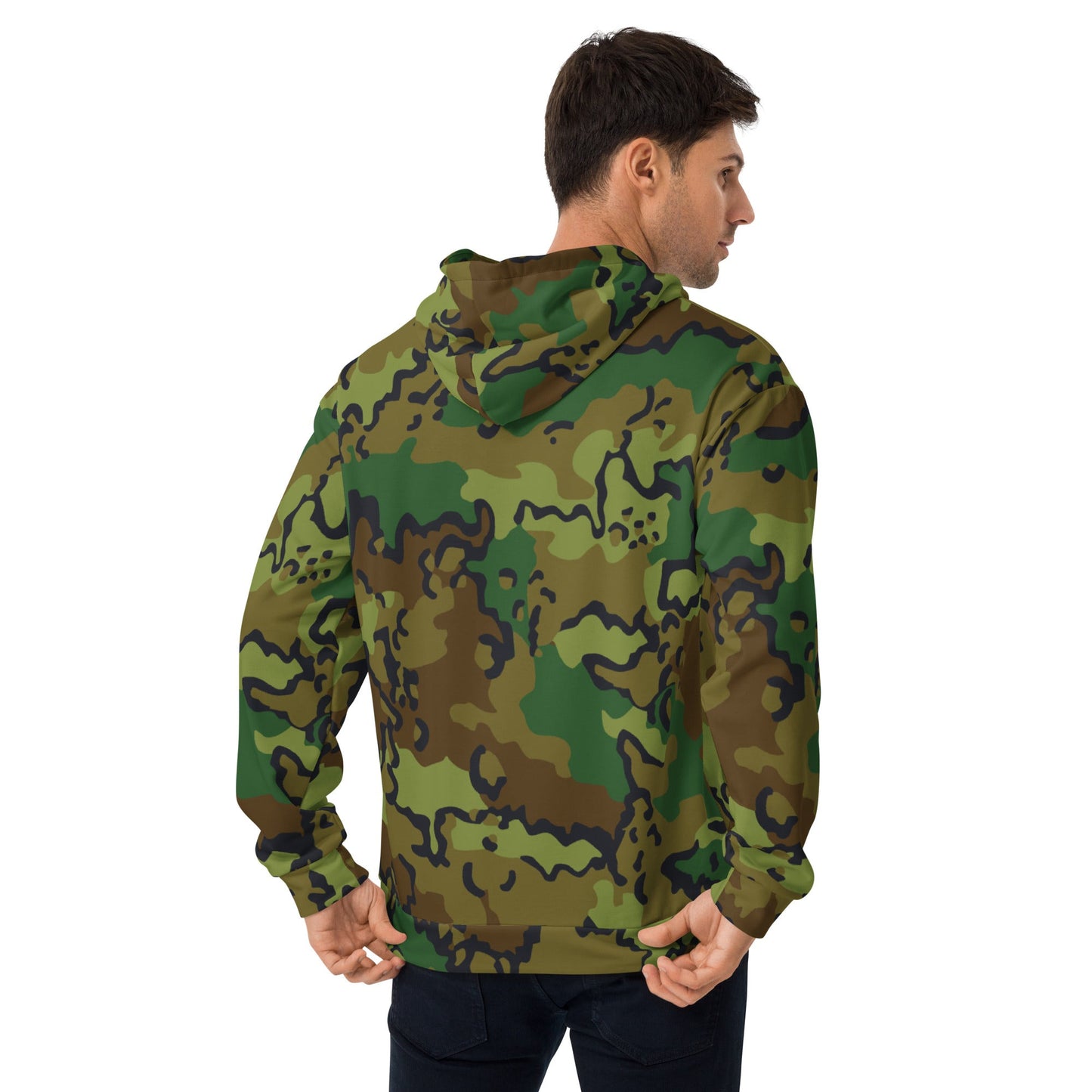 Alaska Chocolate Chip Woodland CAMO Unisex Hoodie - Hoodies
