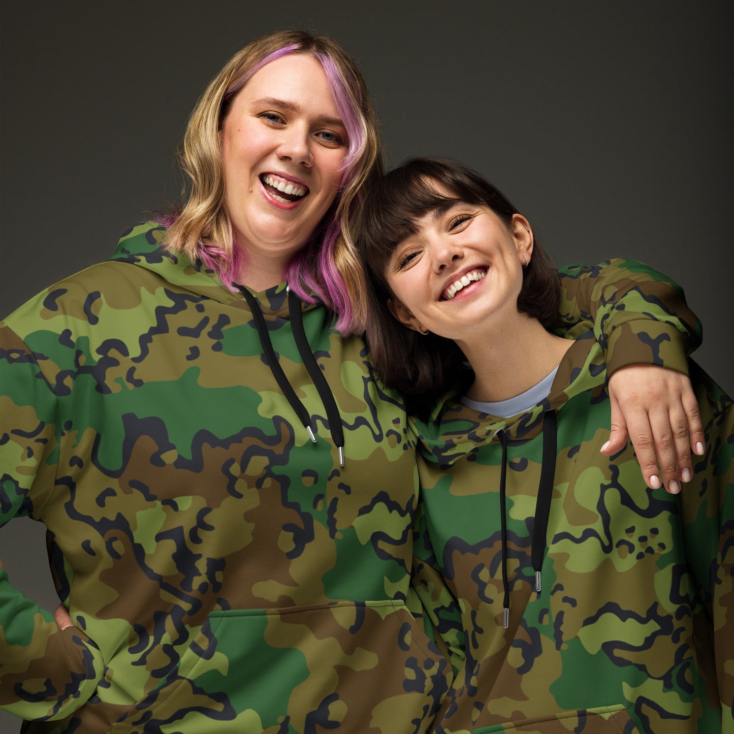 Alaska Chocolate Chip Woodland CAMO Unisex Hoodie - Hoodies