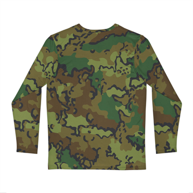 Alaska Chocolate Chip Woodland CAMO Unisex Long-Sleeve Shirt