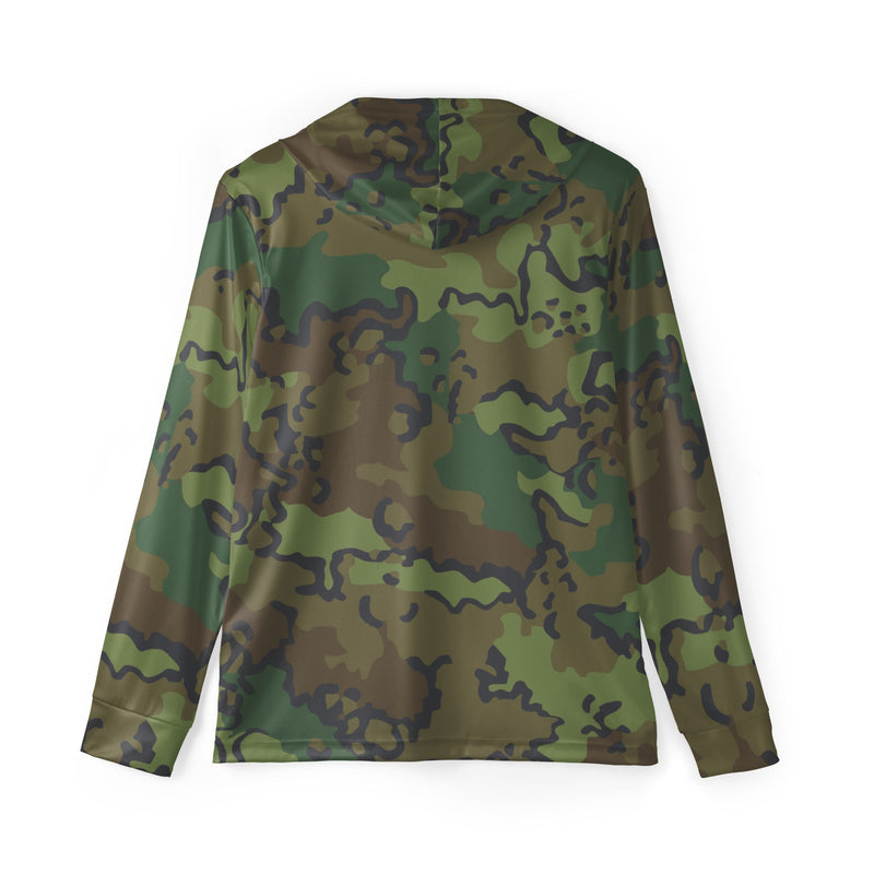 Alaska Chocolate Chip Woodland CAMO Unisex Sports Warmup Hoodie