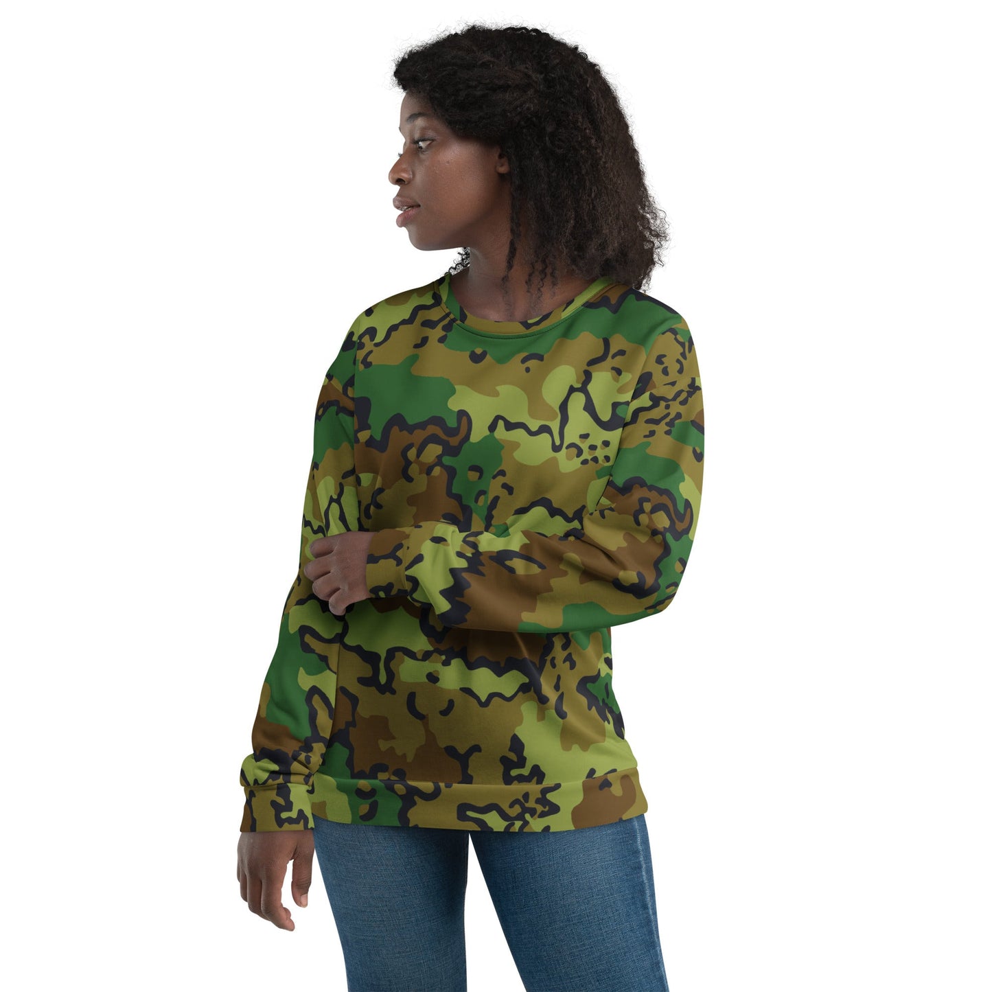 Alaska Chocolate Chip Woodland CAMO Unisex Sweatshirt