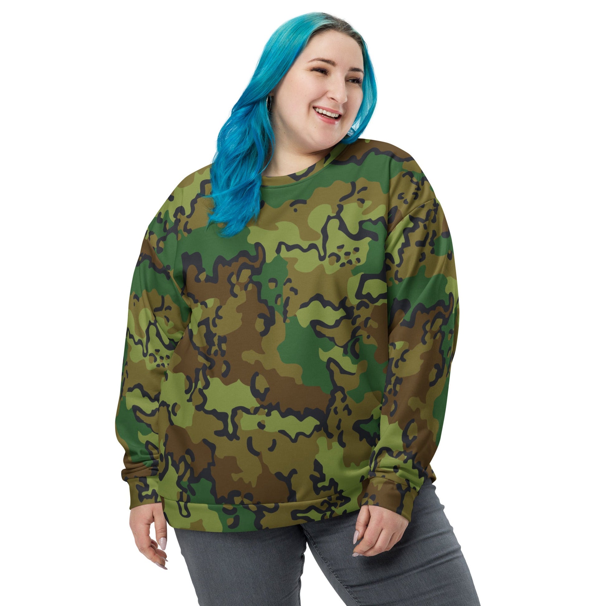 Alaska Chocolate Chip Woodland CAMO Unisex Sweatshirt