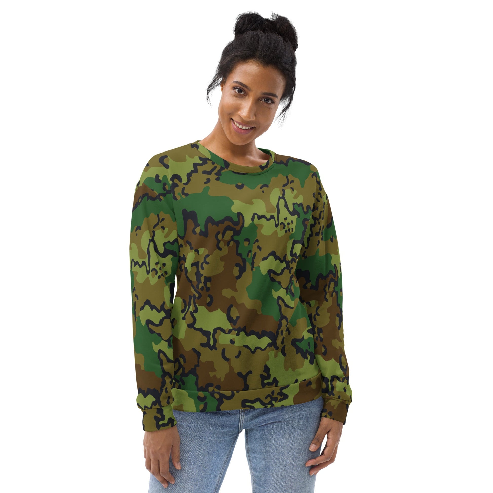 Alaska Chocolate Chip Woodland CAMO Unisex Sweatshirt