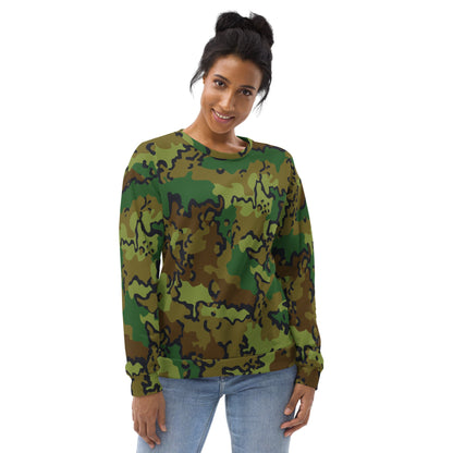 Alaska Chocolate Chip Woodland CAMO Unisex Sweatshirt