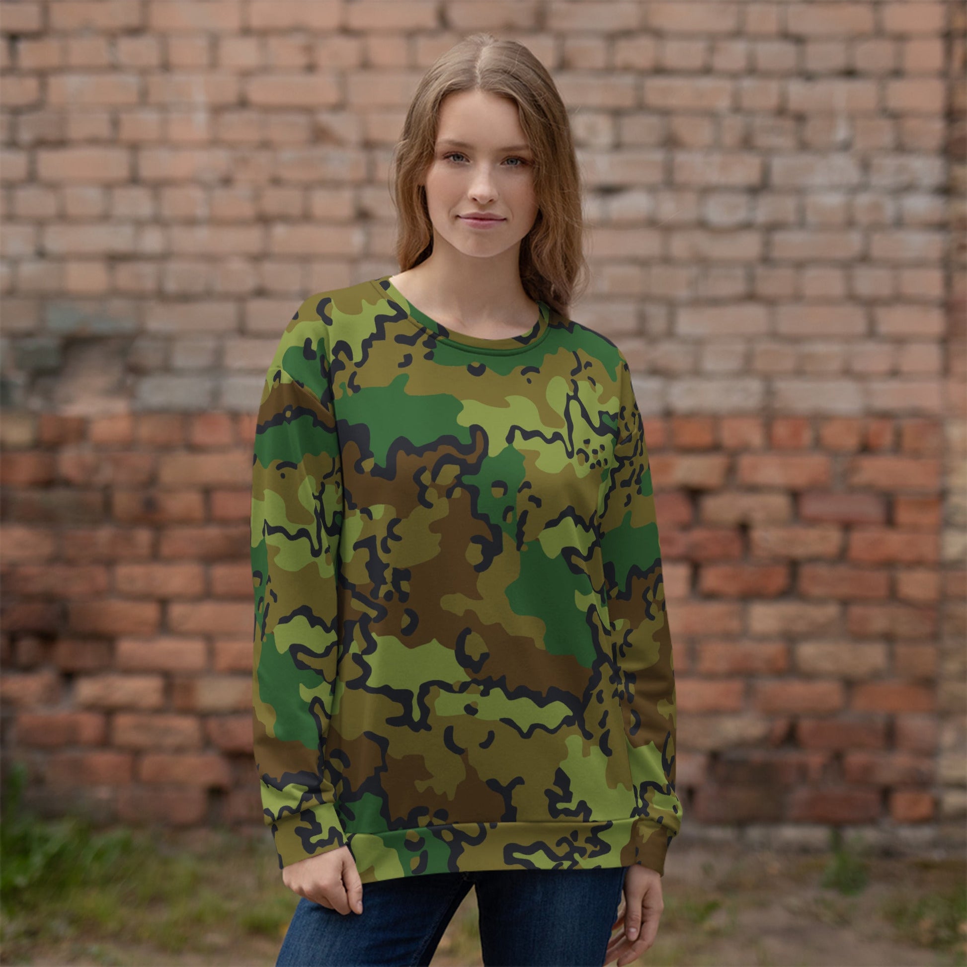 Alaska Chocolate Chip Woodland CAMO Unisex Sweatshirt