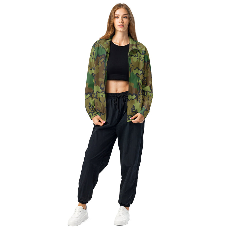 Alaska Chocolate Chip Woodland CAMO Unisex Track Jacket