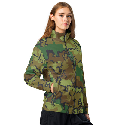 Alaska Chocolate Chip Woodland CAMO Unisex track jacket - Track Jackets