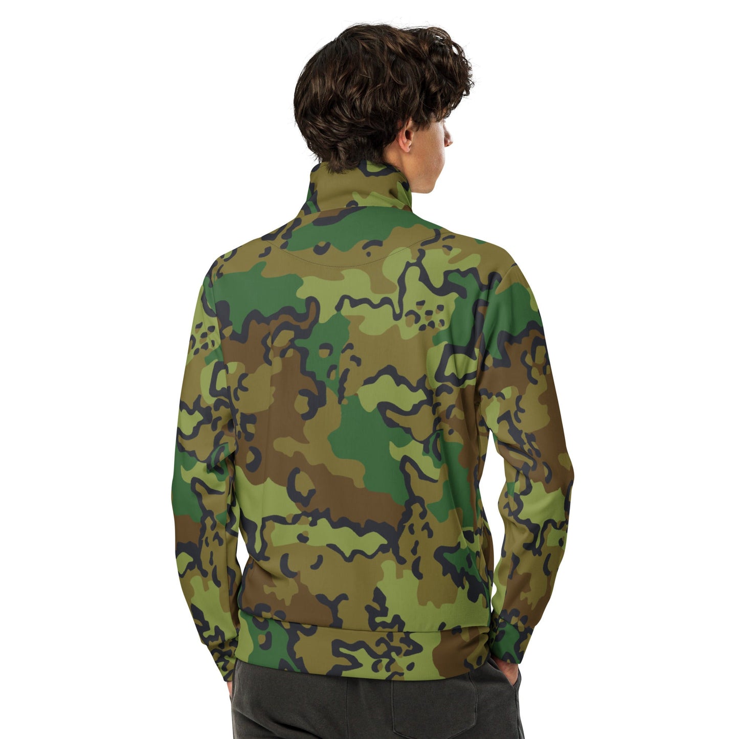 Alaska Chocolate Chip Woodland CAMO Unisex track jacket - Track Jackets