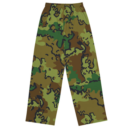 Alaska Chocolate Chip Woodland CAMO Unisex Wide-Leg Leisure Pants