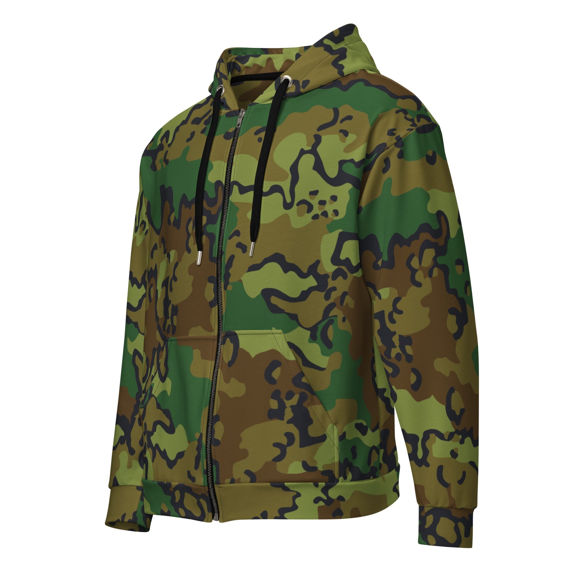 Alaska Chocolate Chip Woodland CAMO Unisex Zip Hoodie