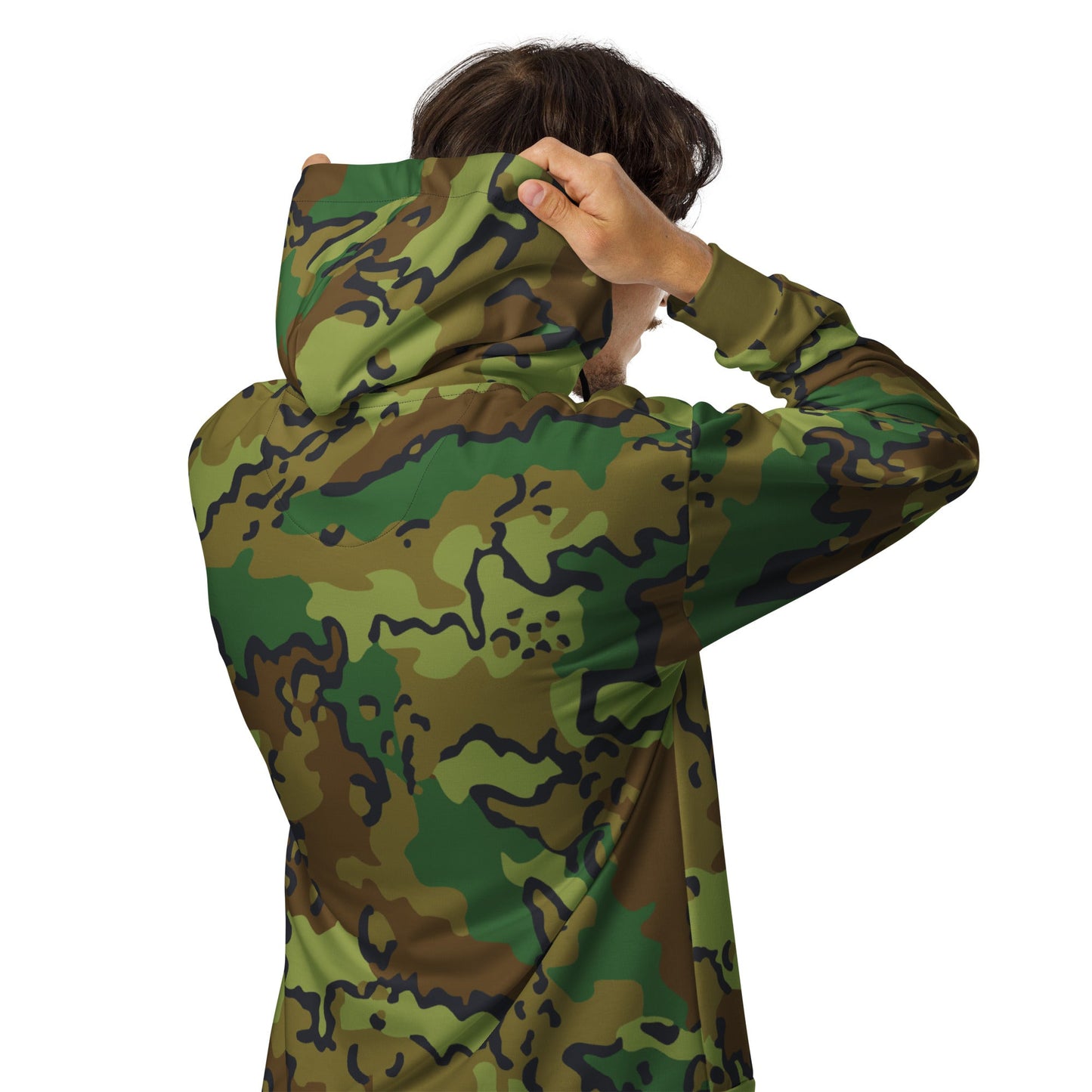 Alaska Chocolate Chip Woodland CAMO Unisex Zip Hoodie