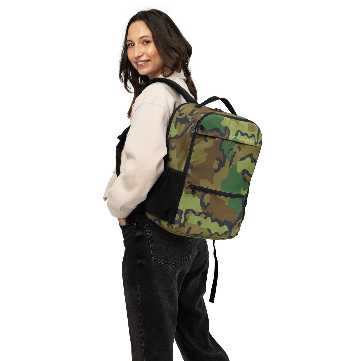 Alaska Chocolate Chip Woodland CAMO Utility backpack - Backpacks