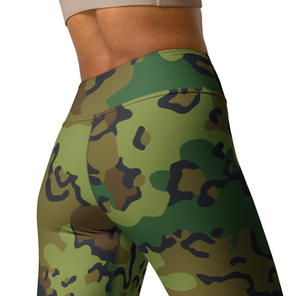 Alaska Chocolate Chip Woodland CAMO Yoga Leggings - Womens