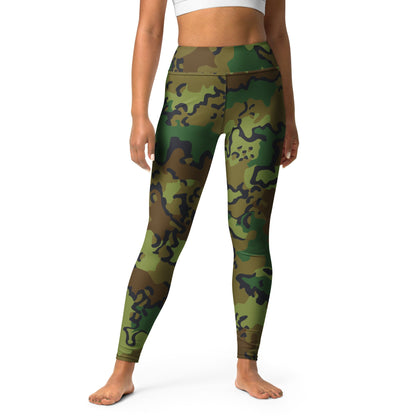 Alaska Chocolate Chip Woodland CAMO Yoga Leggings - XS - Womens