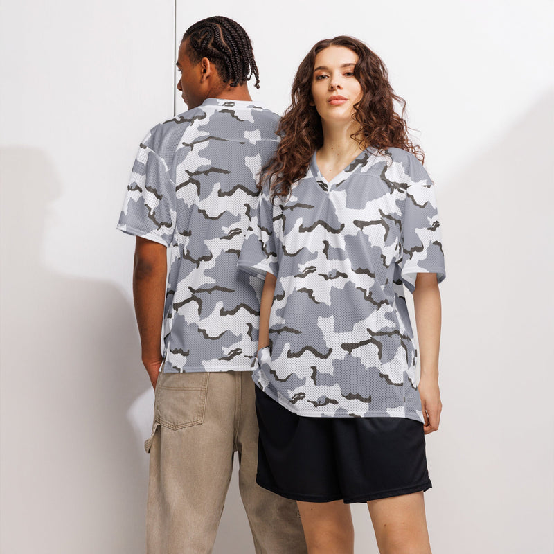 Alaska Tundra CAMO Unisex American Football Jersey