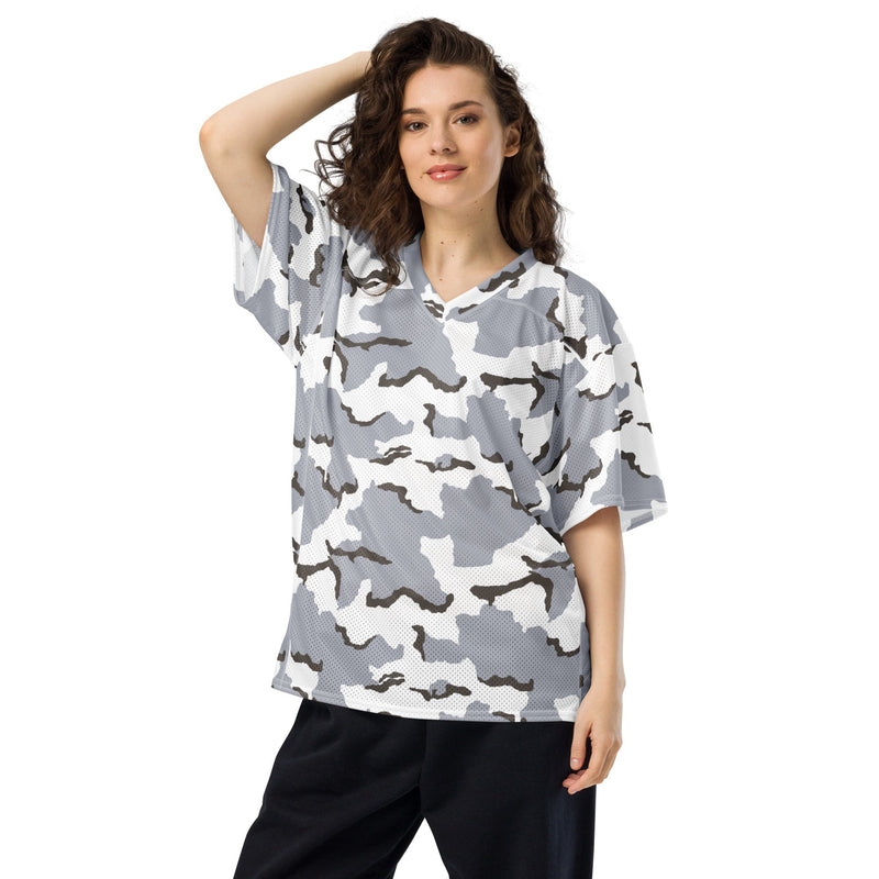 Alaska Tundra CAMO Unisex American Football Jersey