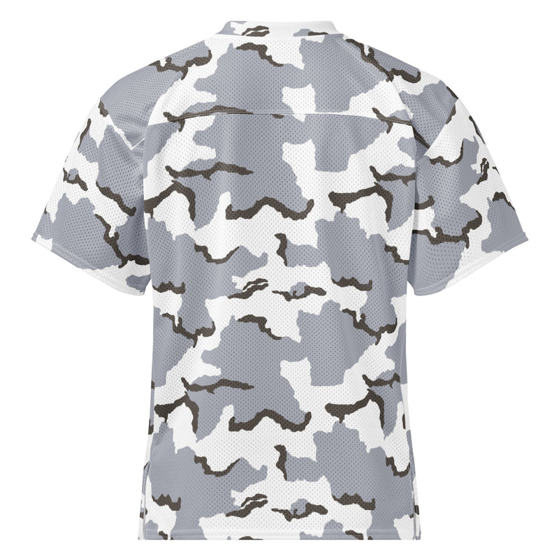 Alaska Tundra CAMO Unisex American Football Jersey