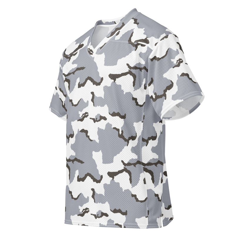 Alaska Tundra CAMO Unisex American Football Jersey