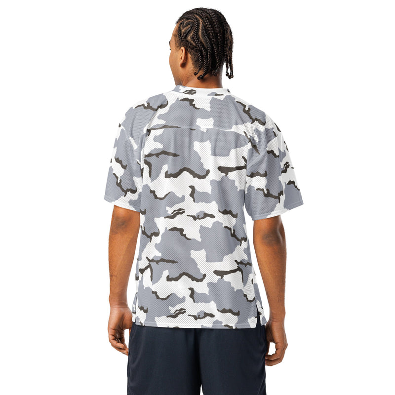 Alaska Tundra CAMO Unisex American Football Jersey