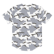 Alaska Tundra CAMO Unisex Baseball Jersey