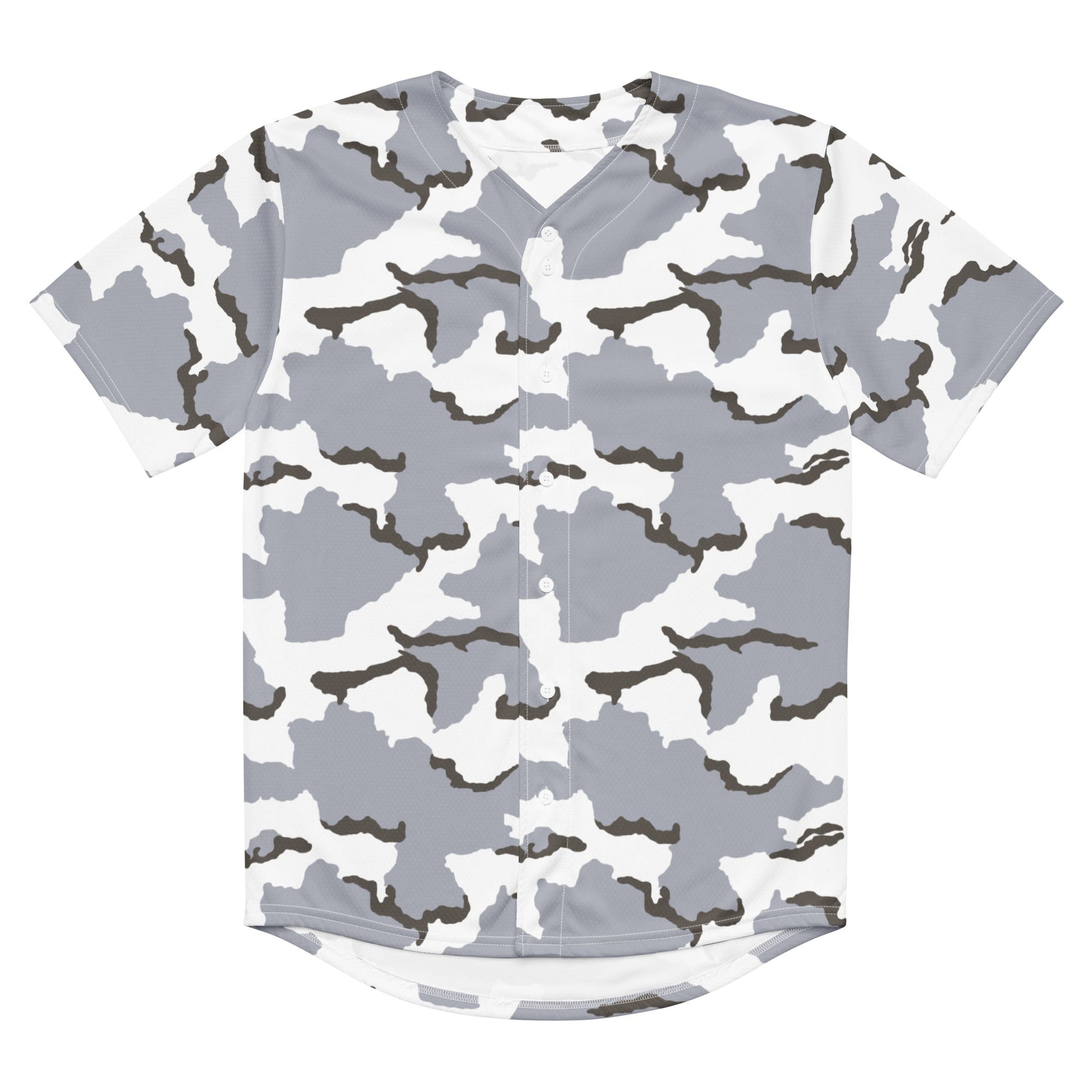 Alaska Tundra CAMO baseball jersey - Baseball Jerseys