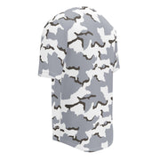 Alaska Tundra CAMO Unisex Baseball Jersey