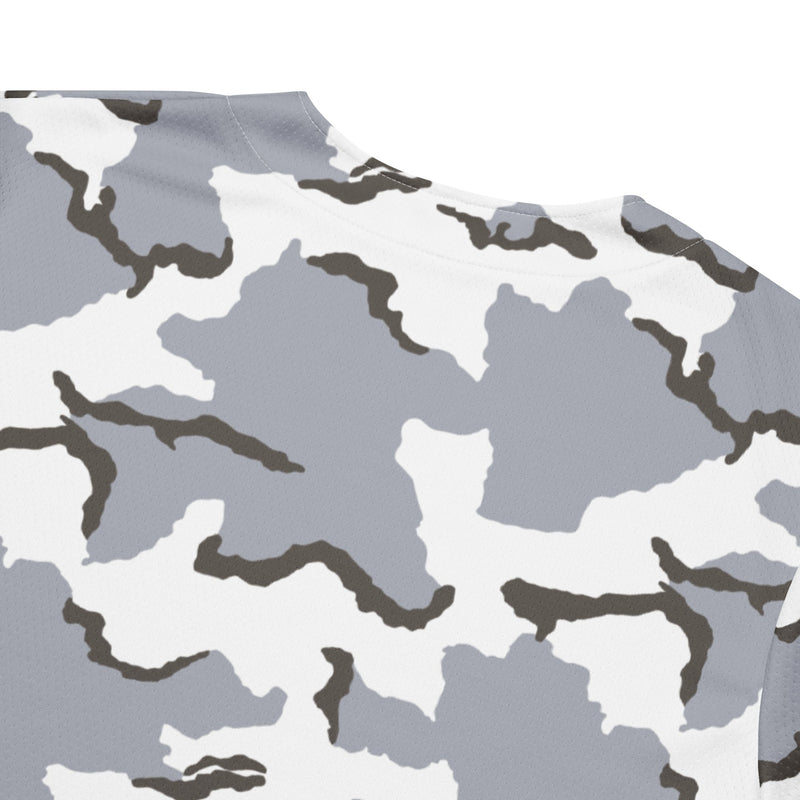Alaska Tundra CAMO Unisex Baseball Jersey
