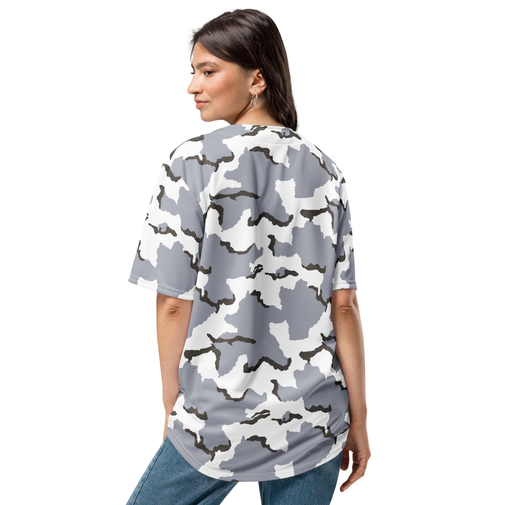 Alaska Tundra CAMO baseball jersey - Baseball Jerseys