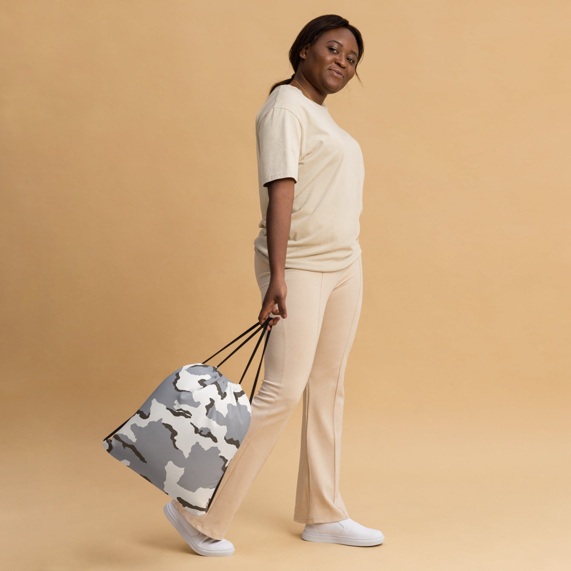 Alaska Tundra CAMO Drawstring Bag - Bags