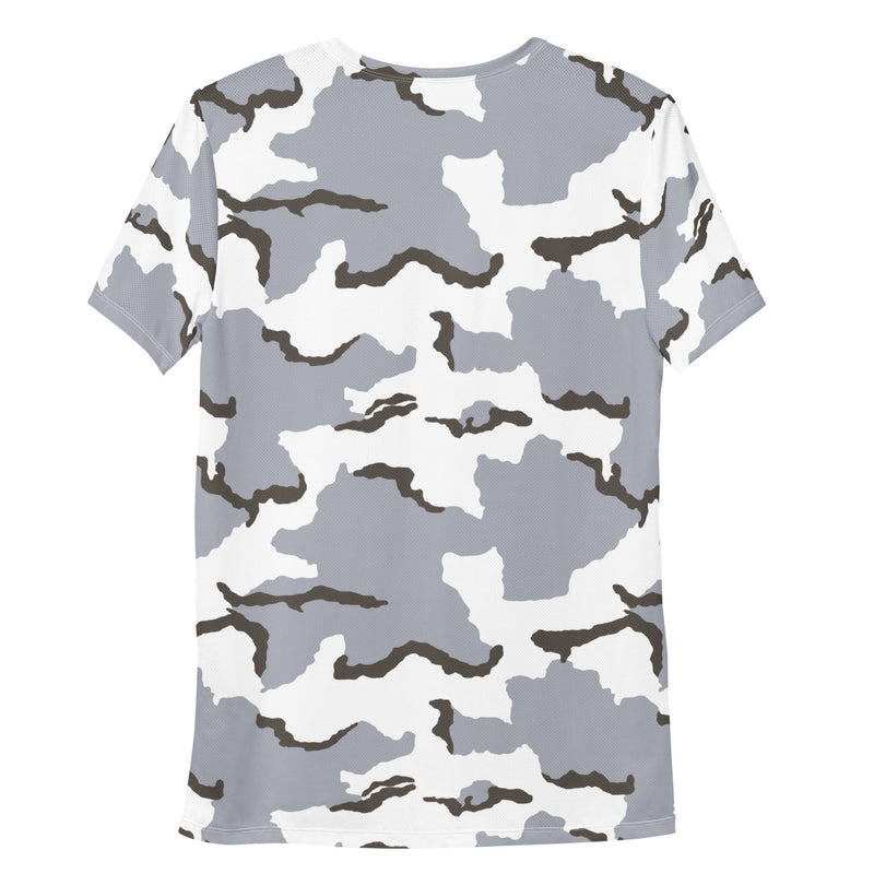 Alaska Tundra CAMO Mens Athletic T-Shirt - Shirt