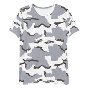 Alaska Tundra CAMO Mens Athletic T-Shirt - Shirt
