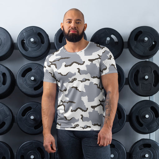 Alaska Tundra CAMO Mens Athletic T-Shirt - XS - Shirt