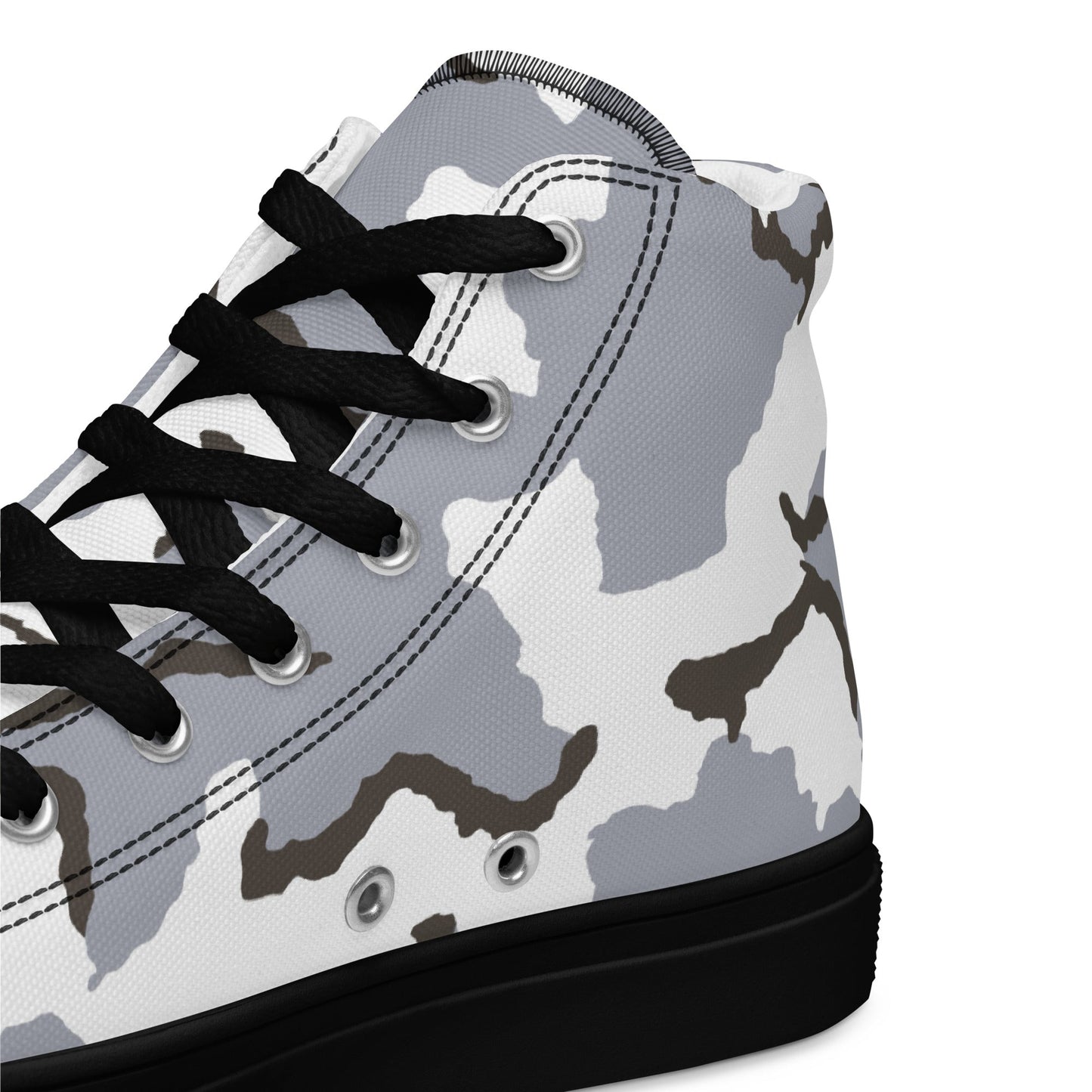 Alaska Tundra CAMO Mens high top canvas shoes - High Top Canvas Shoes