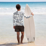 Alaska Tundra CAMO Mens Long-Sleeve Rash Guard